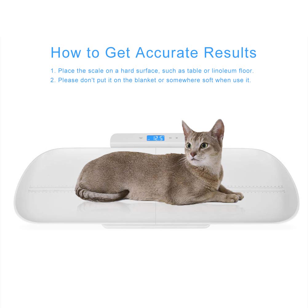 Digital Pet Scale, Infant Scale with Height Track, 220lbs, Pack of 2 G703