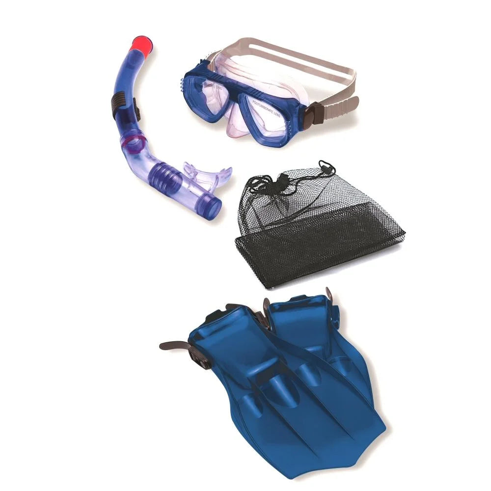Snorkeling Set with Mask, Snorkel and Fins S79759