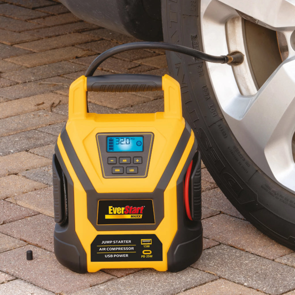1600 Amp Lithium Jump Starter with Air Compressor I703