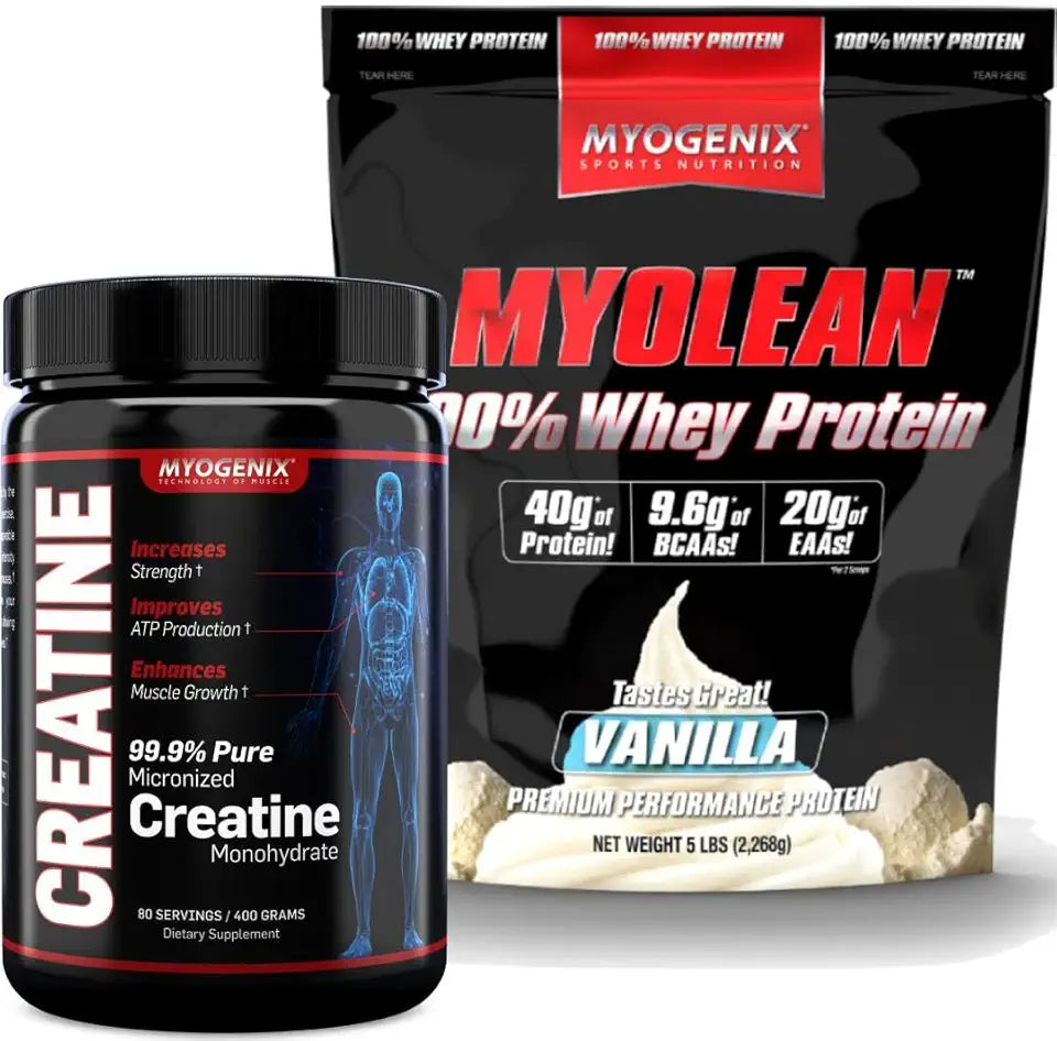 Creatine Powder Whey Protein Vanilla 5 LBS A404