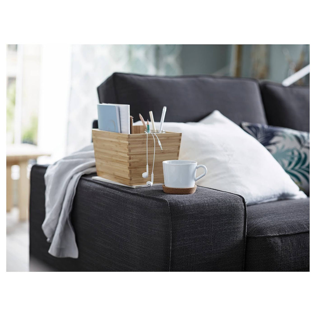 Kivik Sofa with Chaise, Hillared Anthracite H621714