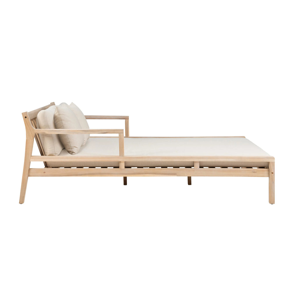 Outdoor Double Chaise Lounger T9164
