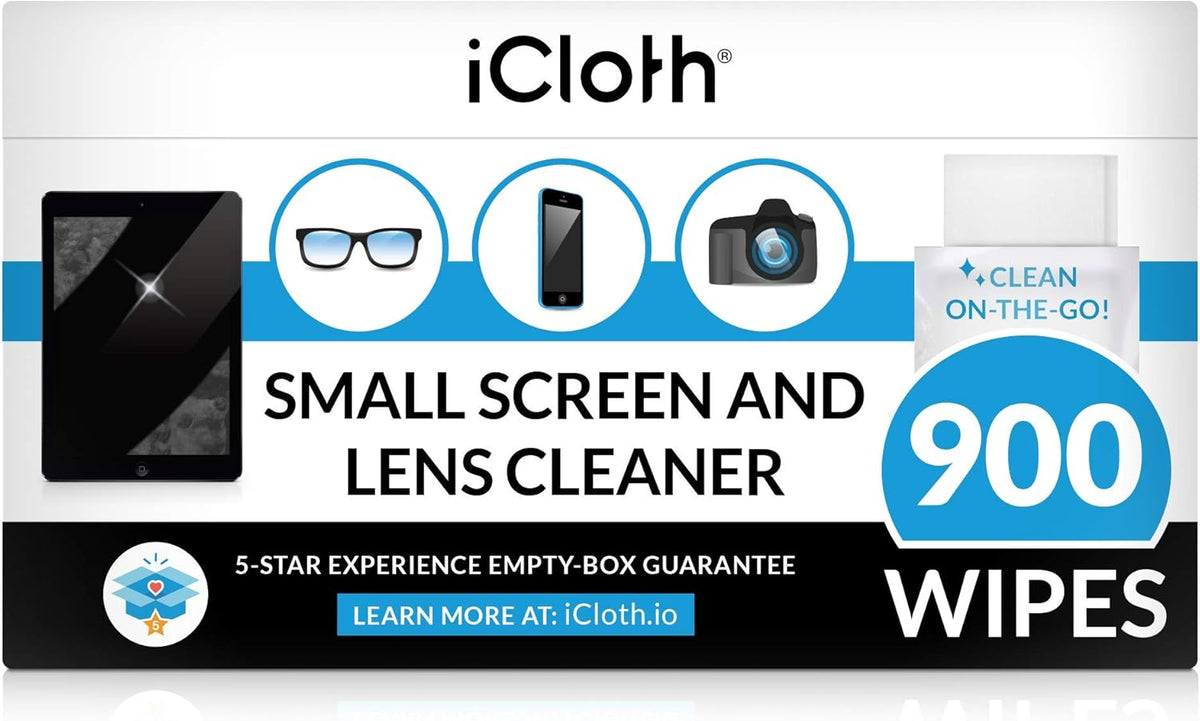 Lens Cleaning Wipes 900 Wipes Individually Wrapped R5575
