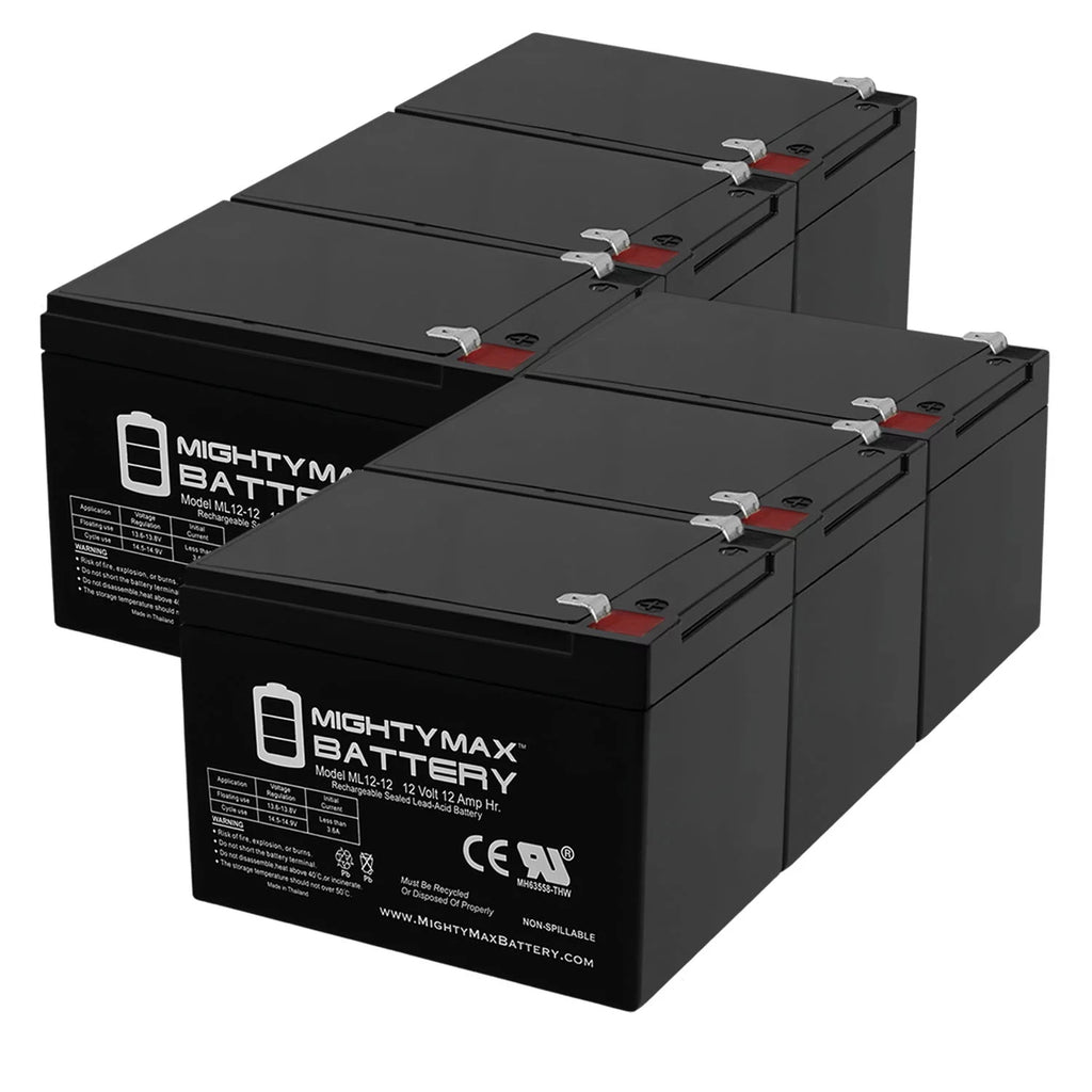 12V 12AH Replacement Battery X420
