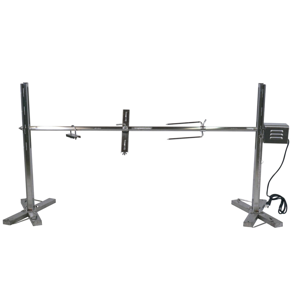 Stainless Steel Open Fire Rotisserie System Tripod Y466174
