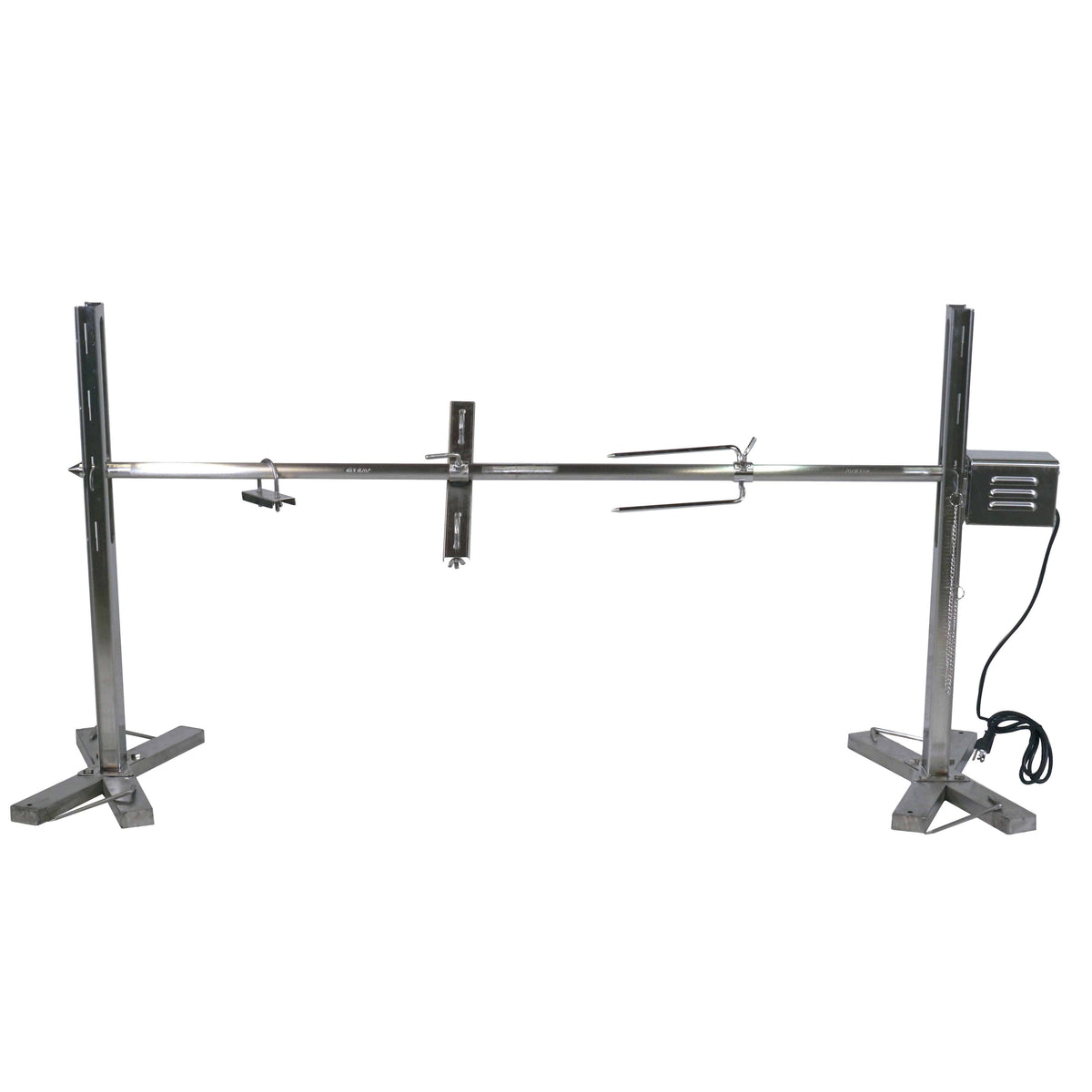 Stainless Steel Open Fire Rotisserie System Tripod Y466174
