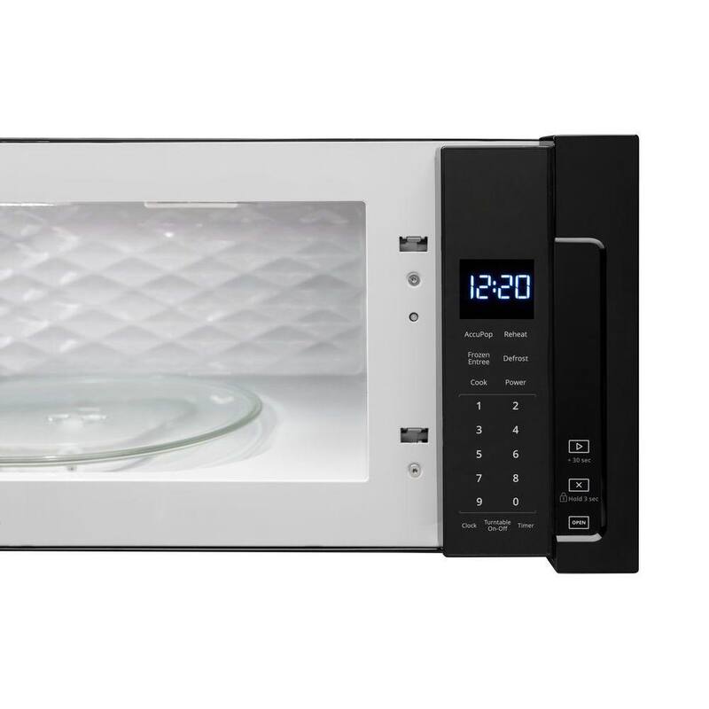 Low Profile Microwave Hood Combination in Black O5257