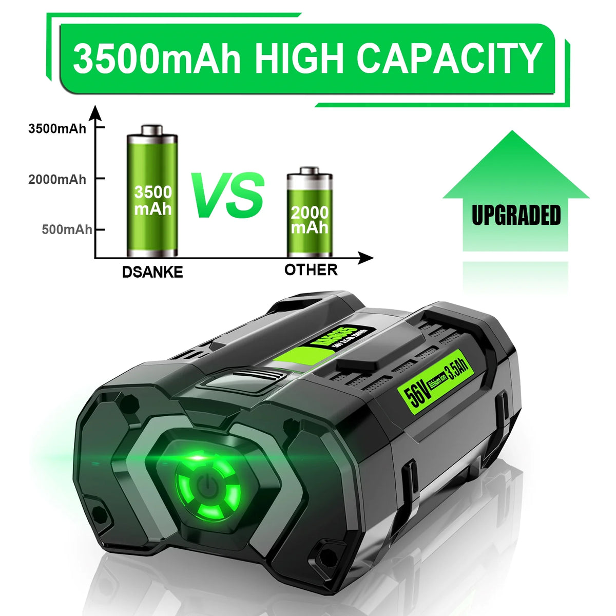 56V 3.5Ah Replacement Battery L9227