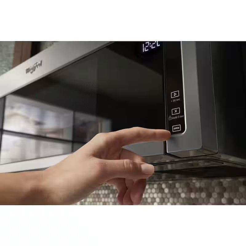 Low Profile Microwave Hood Combination in Black O5257