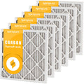 10x10x1 MERV 10 Carbon Pleated Filters (6 Pack) G557377