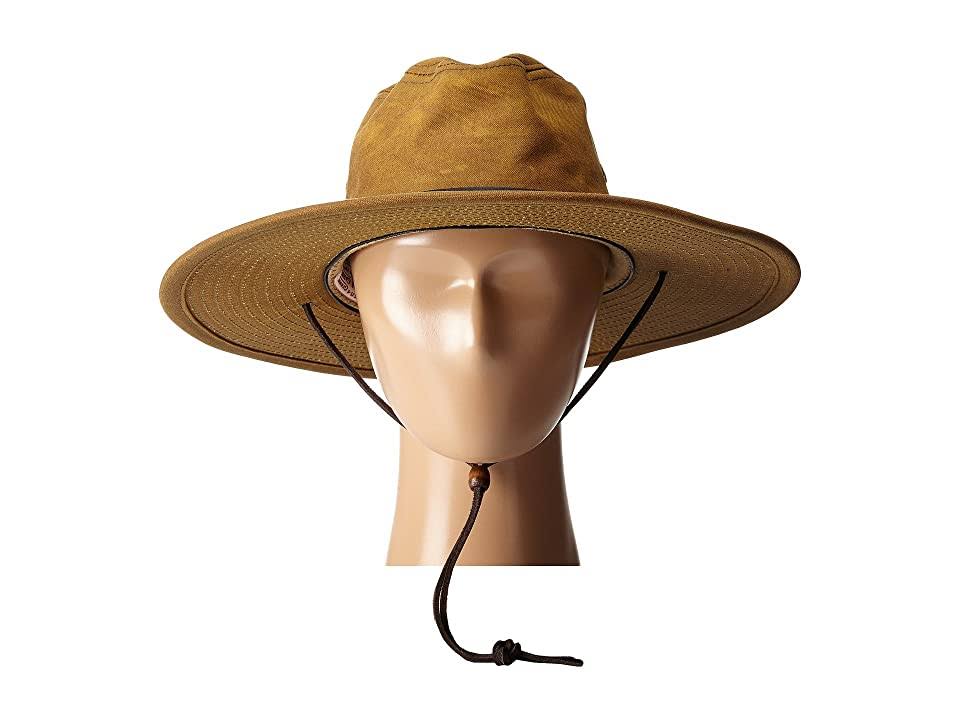 Dark Tan Tin Cloth Bush Hat X812