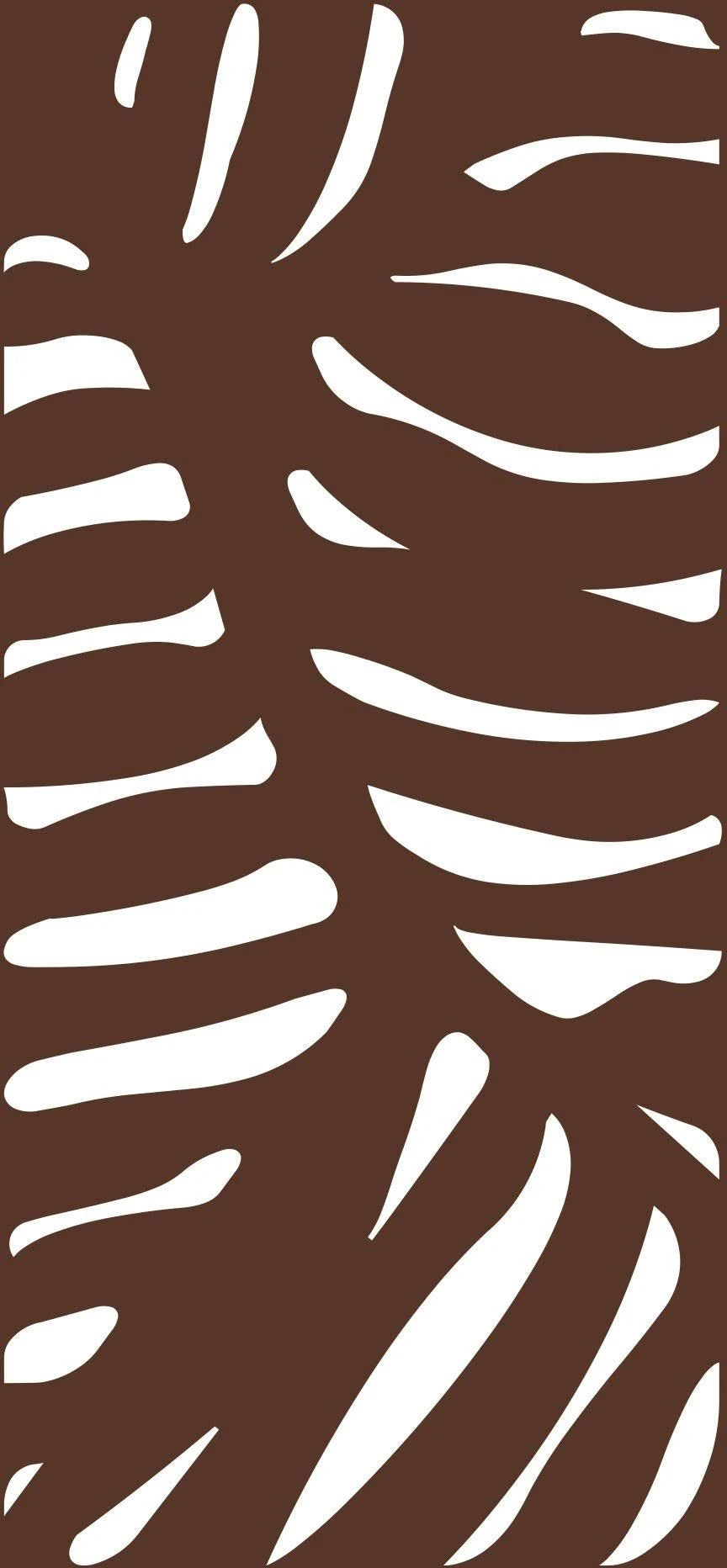 Decorative Screen Panel 2 x 4 Espresso 80% Privacy J8187