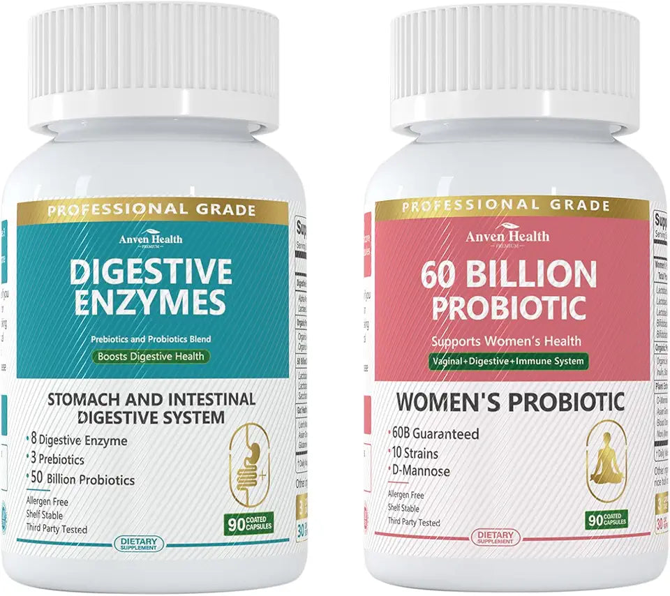 Digestive Enzymes and Probiotics Bundle G734