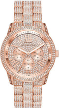 Rose Gold Tone Stainless Steel Women's Watch Q48643