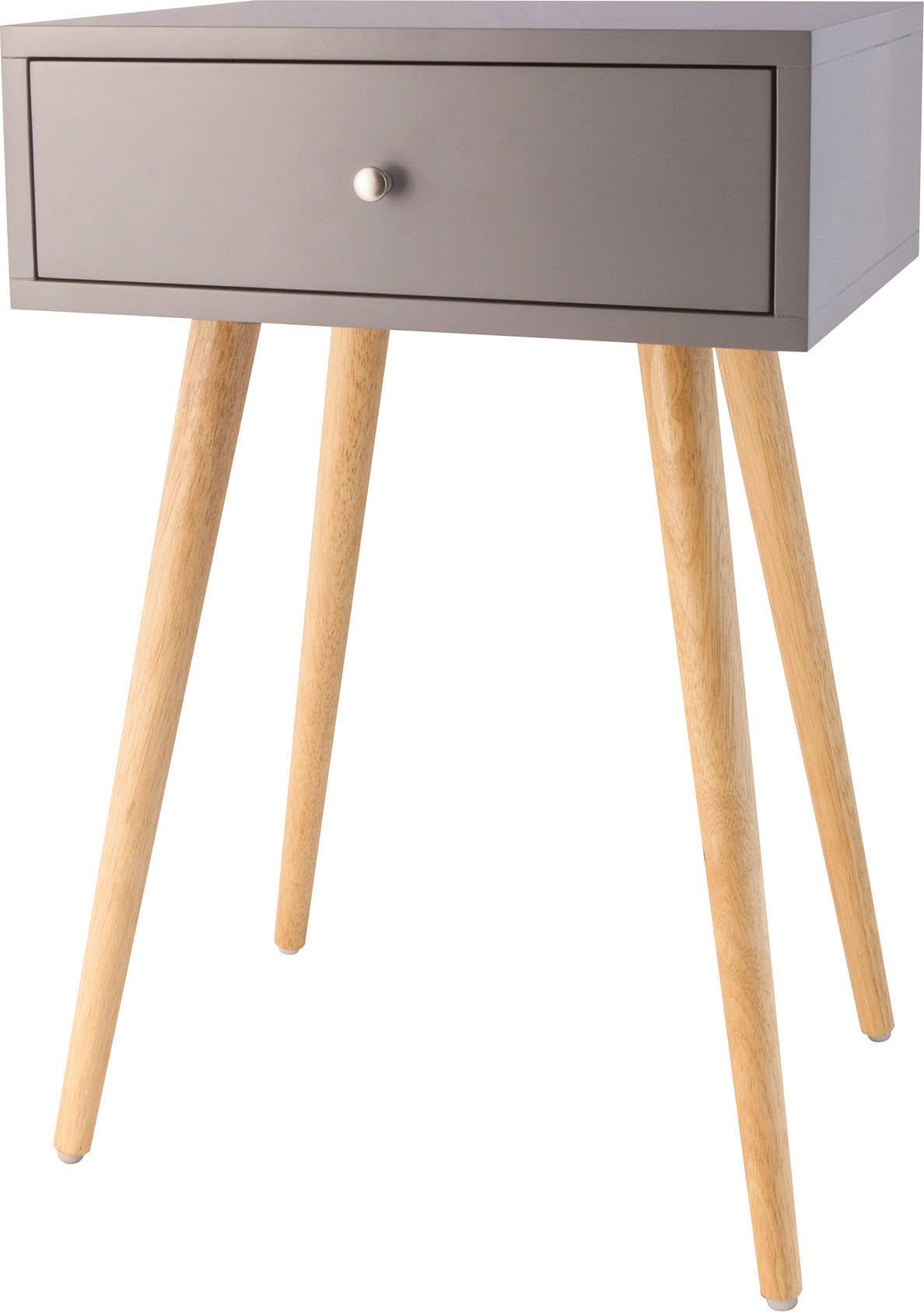 Cool Grey Accent Table E61072