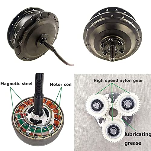 48V 350W Rear Hub Motor Ebike Conversion Kit with LCD Display W139035