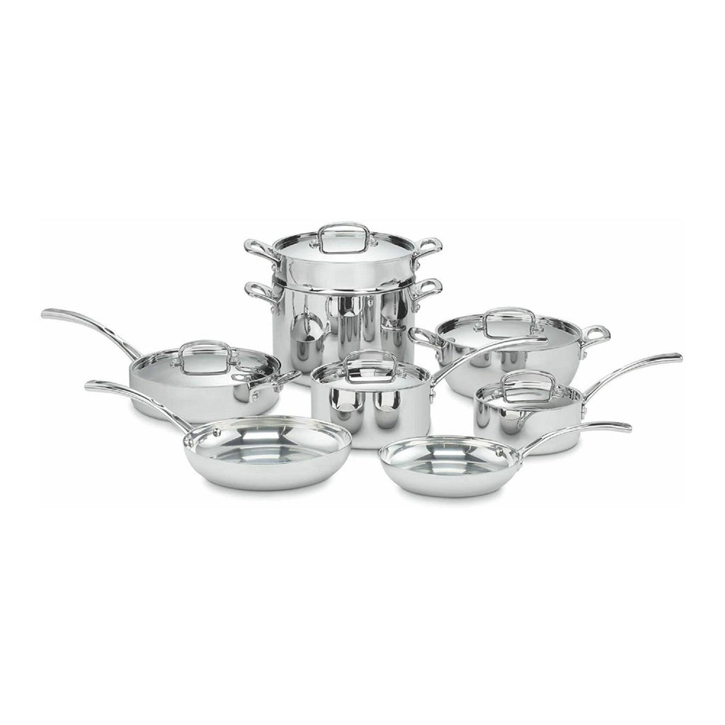 13-Piece Tri-Ply Stainless Cookware Set T149