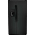 Black 25.3 cu. ft. Side-by-Side Refrigerator Q623