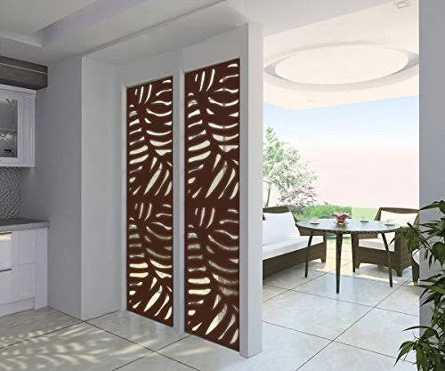 Decorative Screen Panel 2 x 4 Espresso 80% Privacy J8187