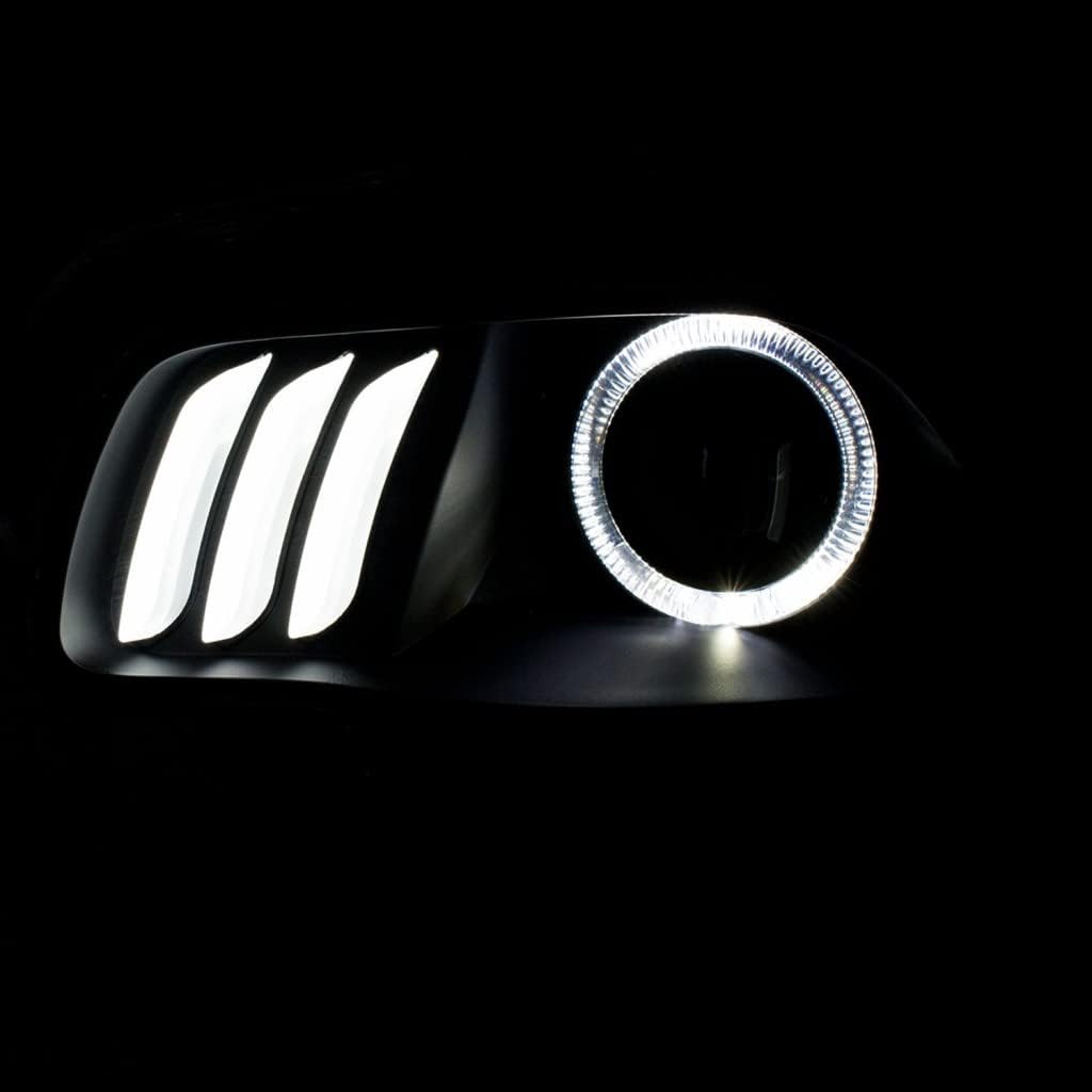 Projector Headlights Black T956