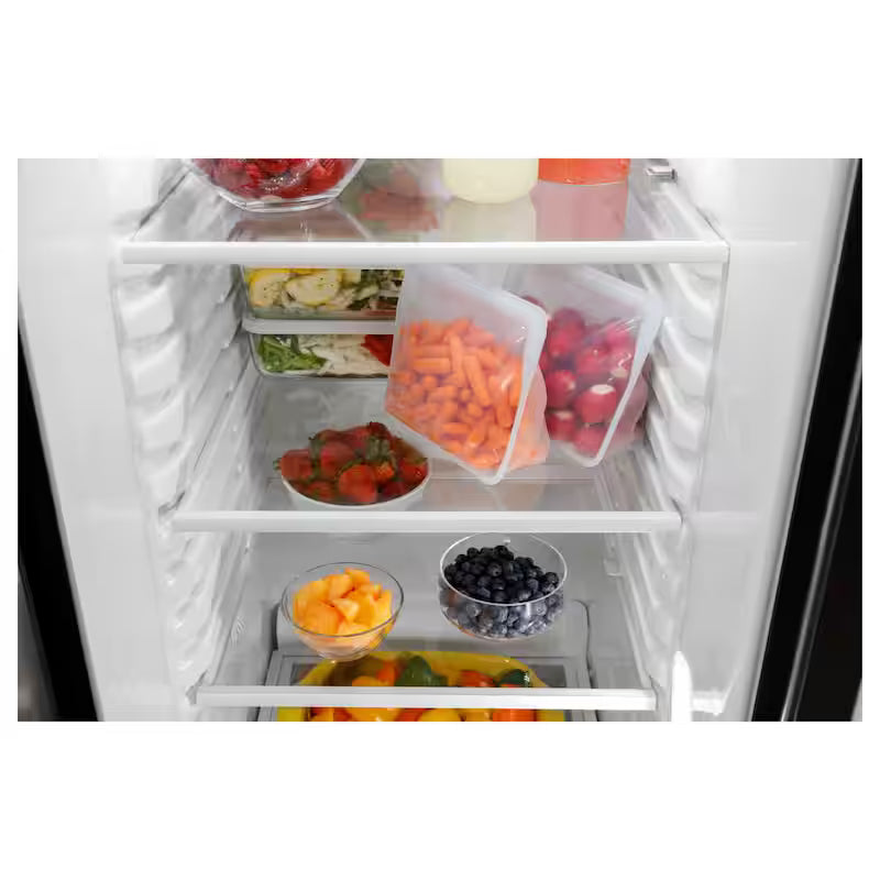 Black 25.3 cu. ft. Side-by-Side Refrigerator Q623