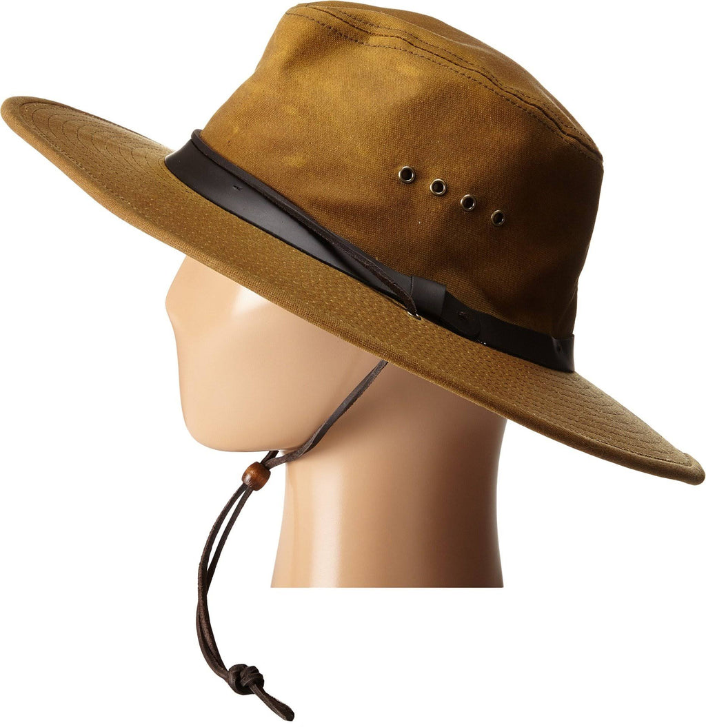 Dark Tan Tin Cloth Bush Hat X812