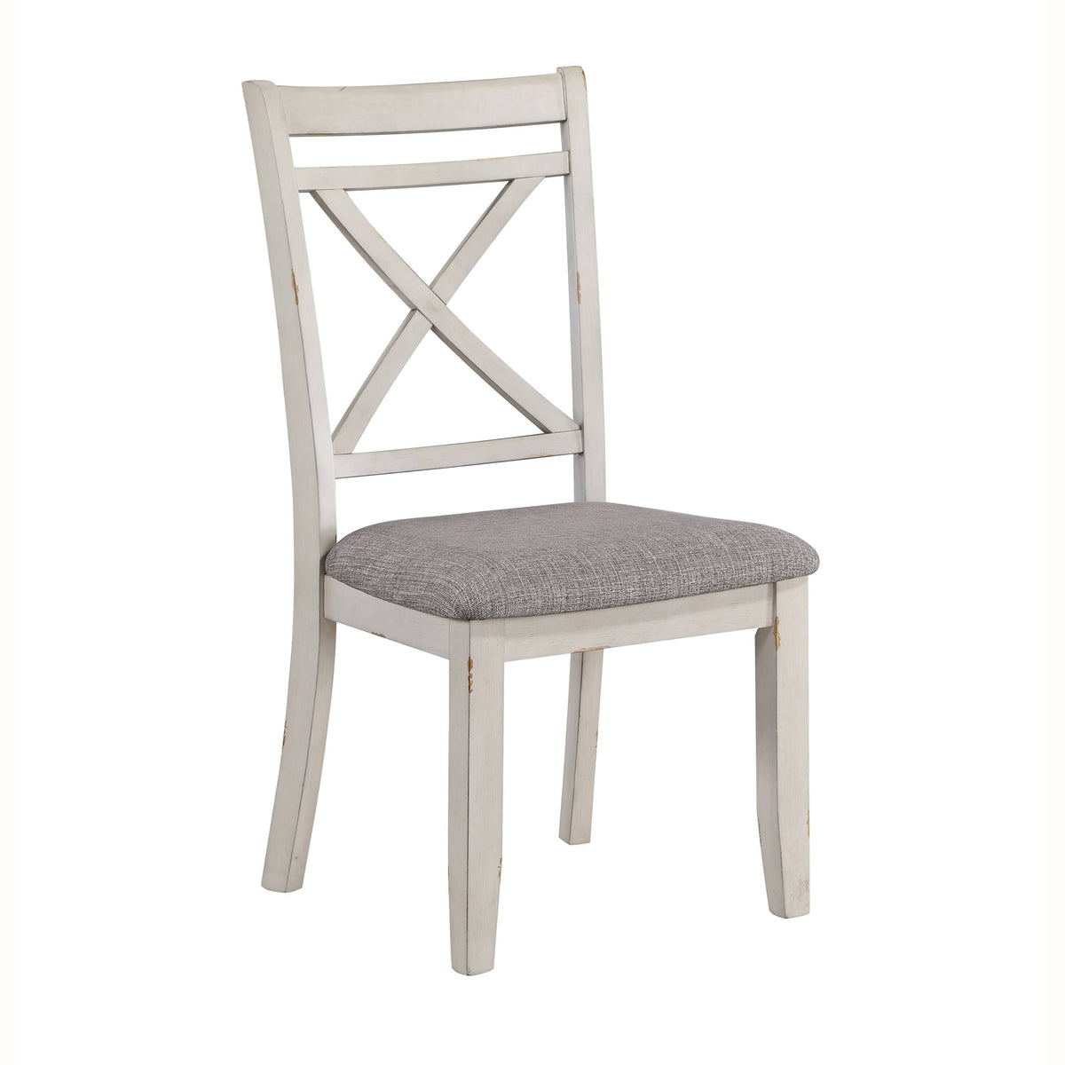 Dark Brown Wood Finish Dining Chairs (Set of 2) L976