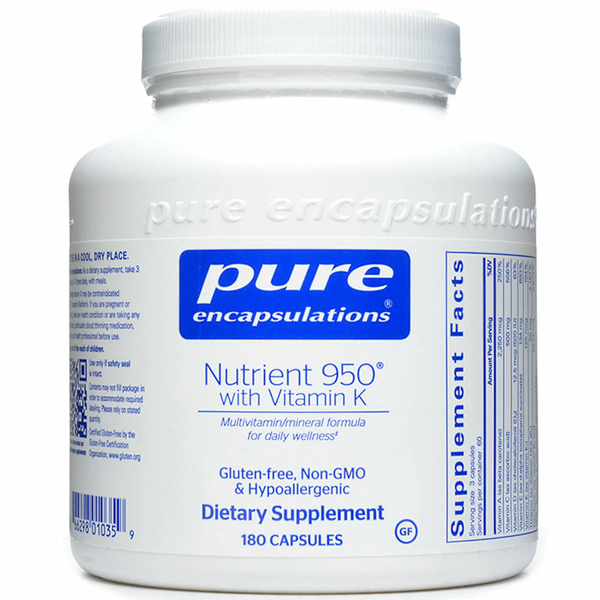 Vitamin K 180 vcaps V364617