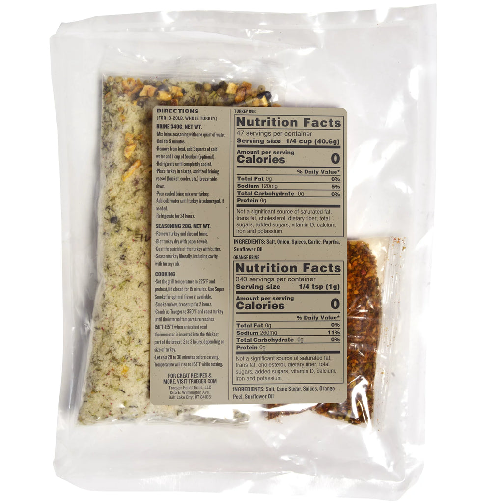Turkey Wood Pellets with Brine Kit B316