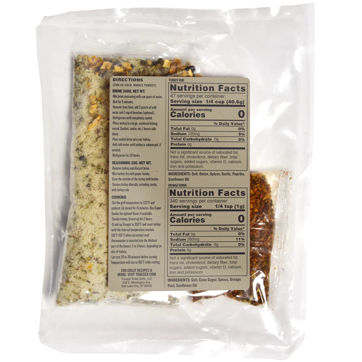 Turkey Wood Pellets with Brine Kit B316