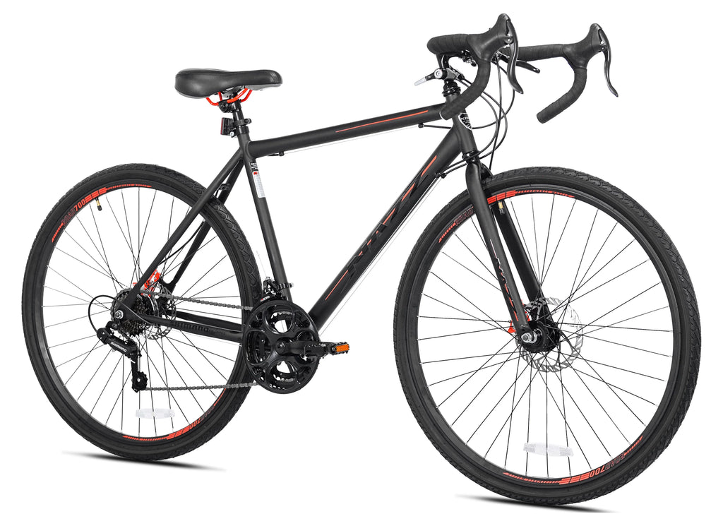 Black 700c Men's Gravel Road Bike A1134