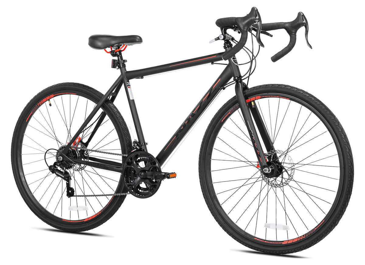 Black 700c Men's Gravel Road Bike A1134