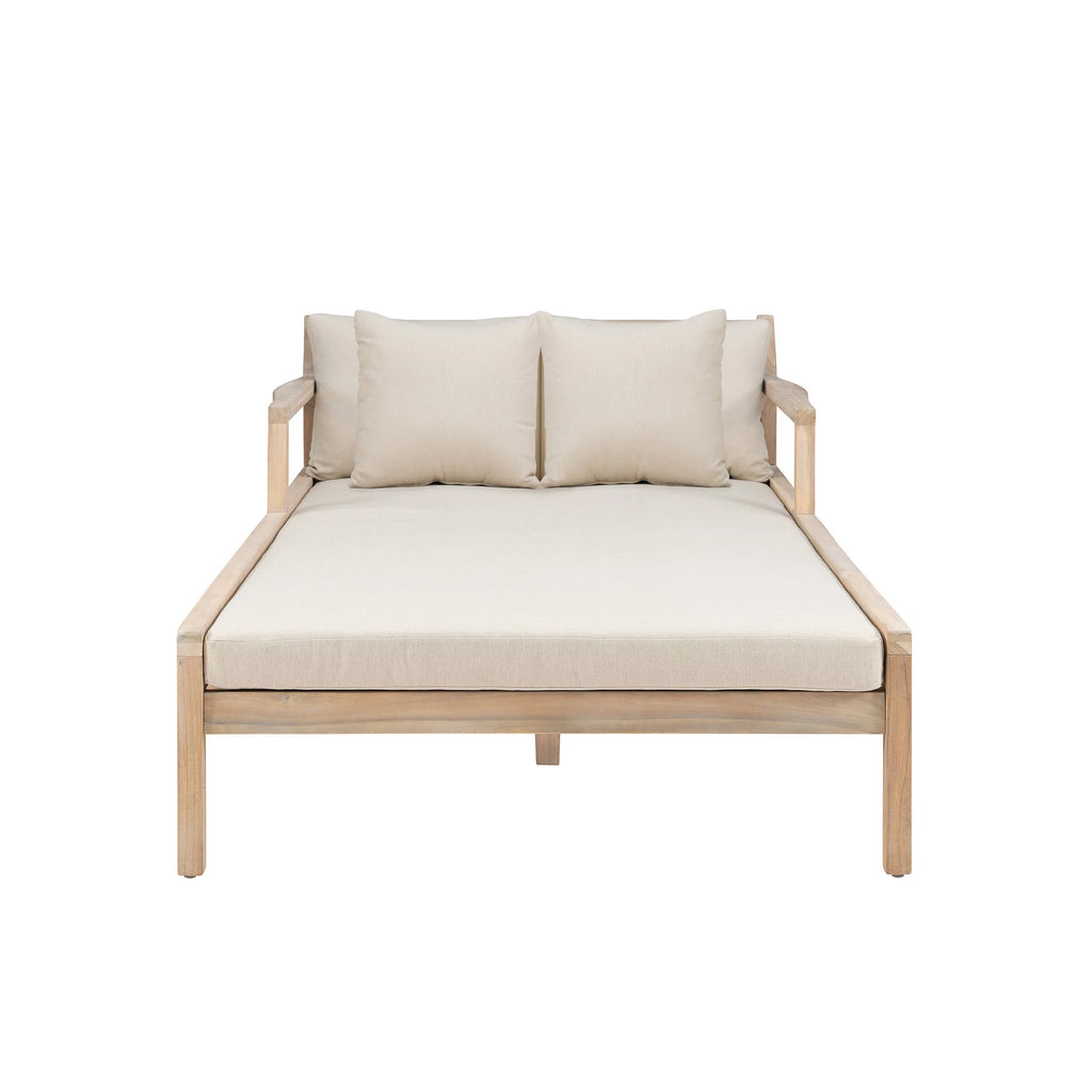 Outdoor Double Chaise Lounger T9164