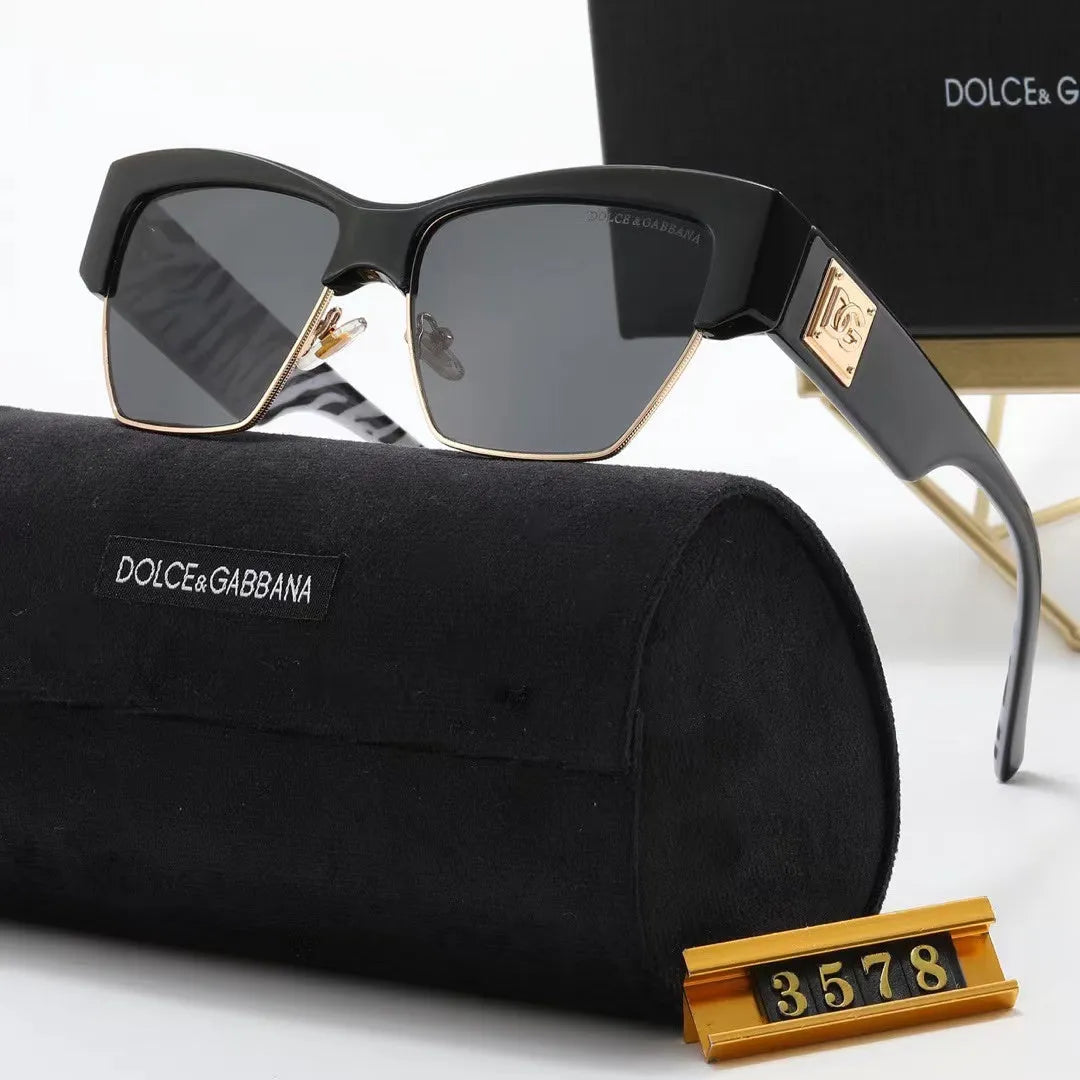 Half Frame Polarized Sunglasses Q74995