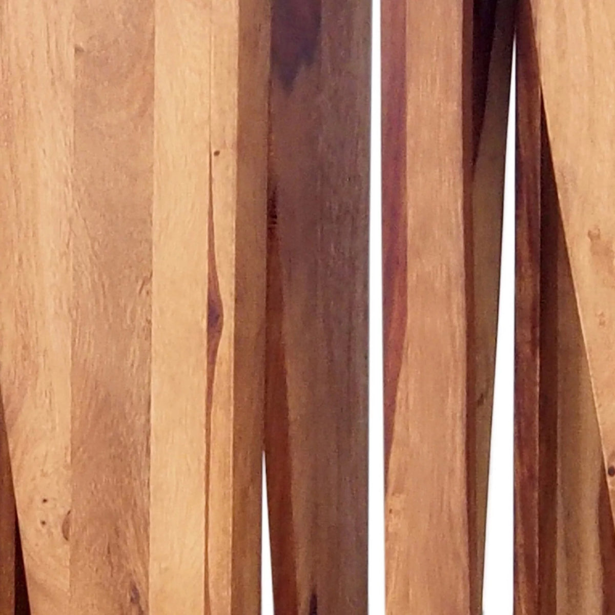 Set of 3 Sheesham Wood Pedestal Table Stand Y223