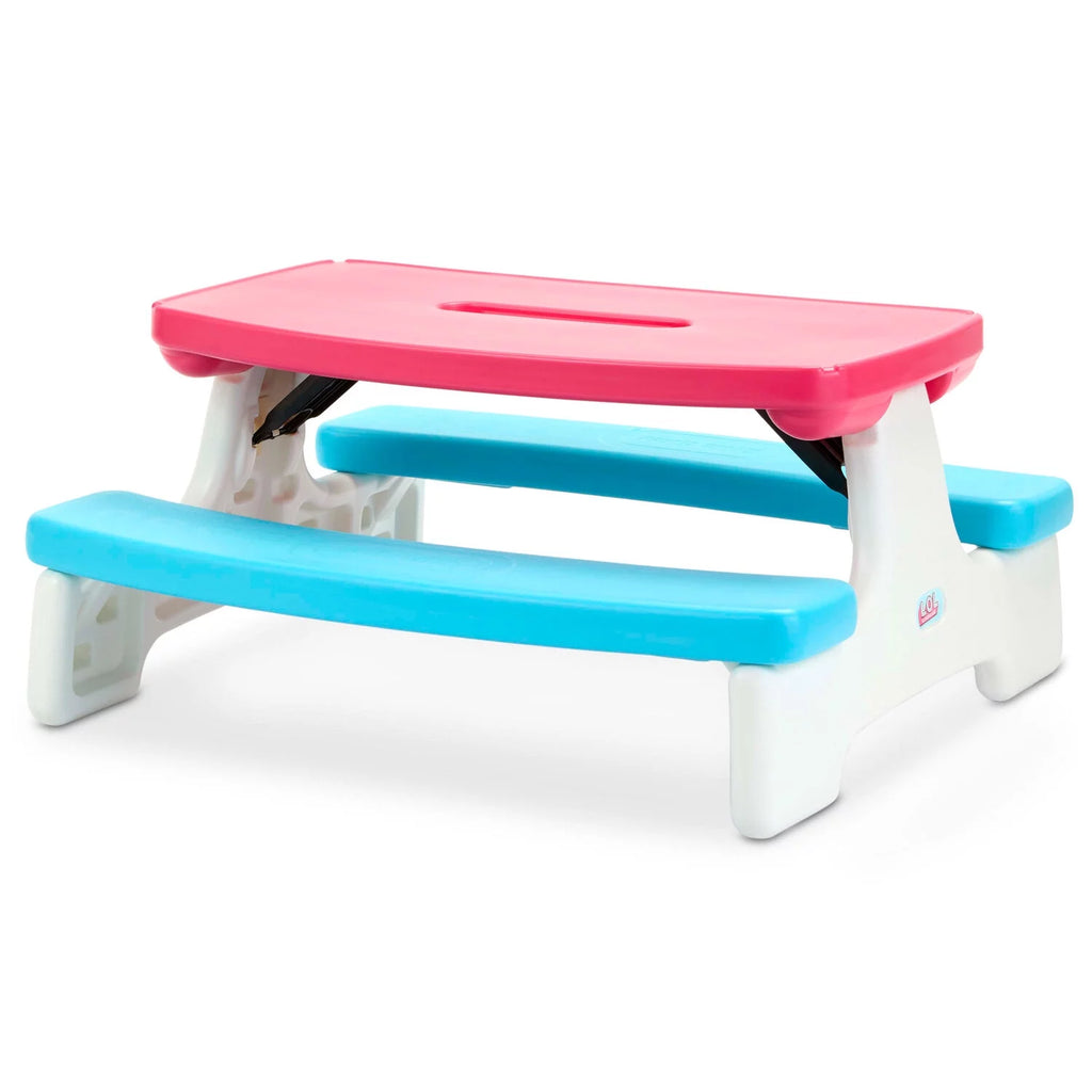 Kids Picnic Table with Umbrella U649