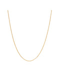 14kt Yellow Gold Solid Cable Chain Necklace K961591
