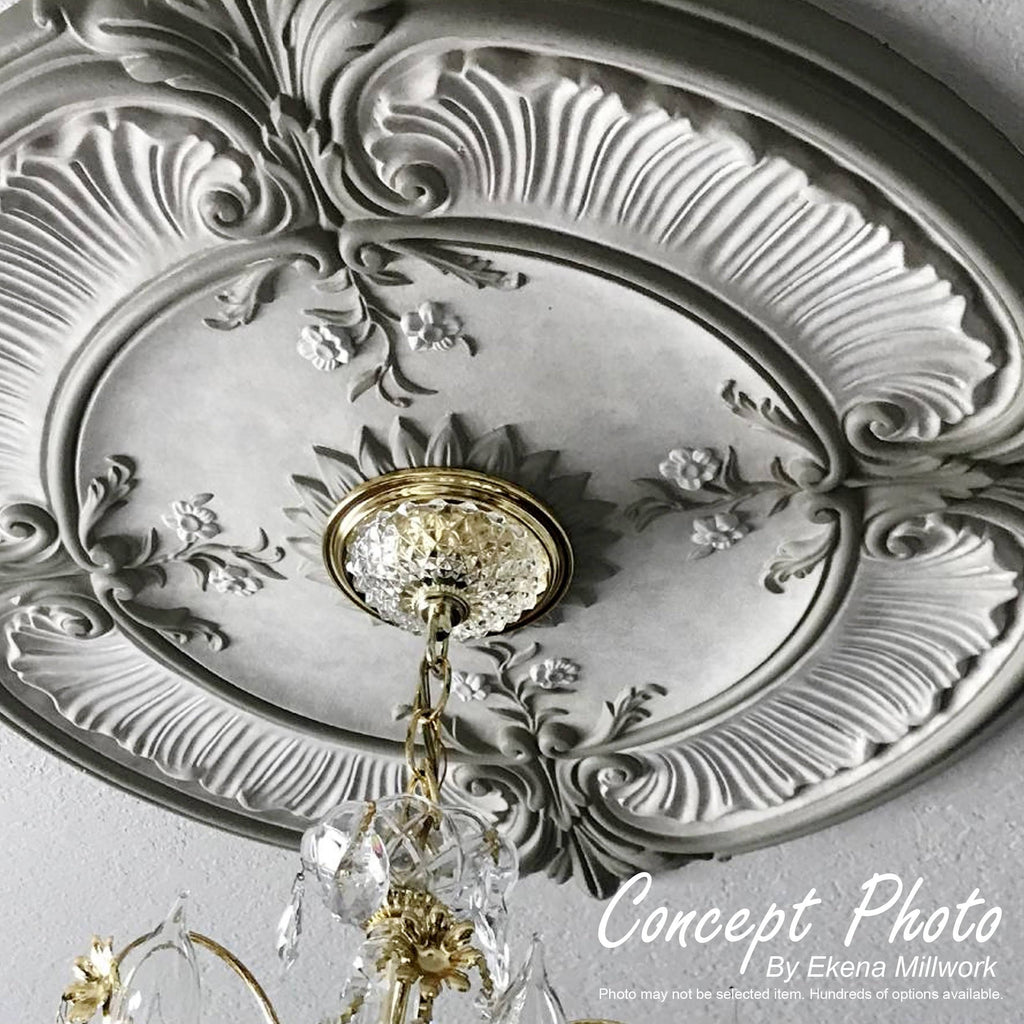 Hand-Painted Flash Copper Ceiling Medallion V759807