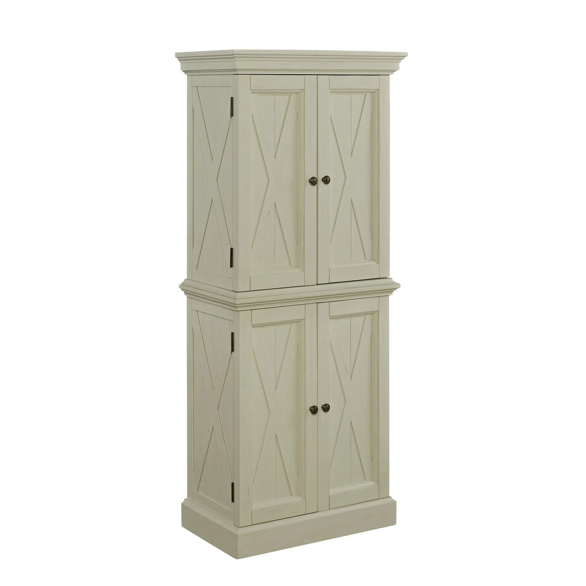 Off White Wood Pantry D278