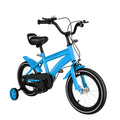 14 Inch Kids Bike Adjustable with Training Wheels Blue W134