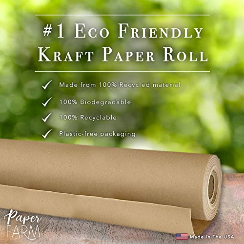 Kraft Wrapping Paper Roll F8646