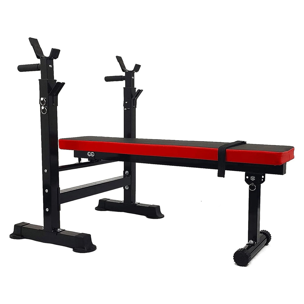 Adjustable Olympic Workout Bench with Squat Rack Y2871