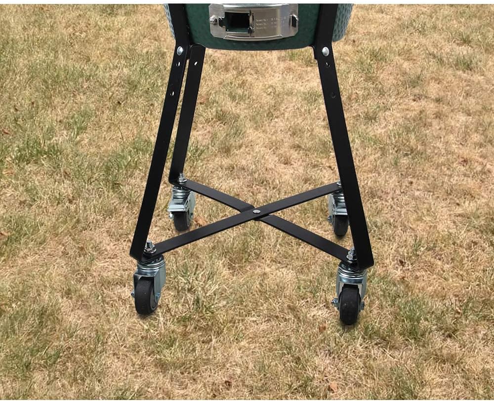 Rolling Cart with Locking Caster Wheels Powder Coated Steel G54495