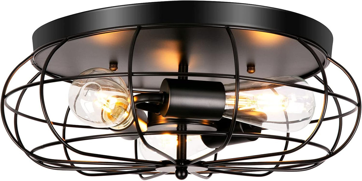 Vintage Semi Flush Mount Ceiling Light E230310