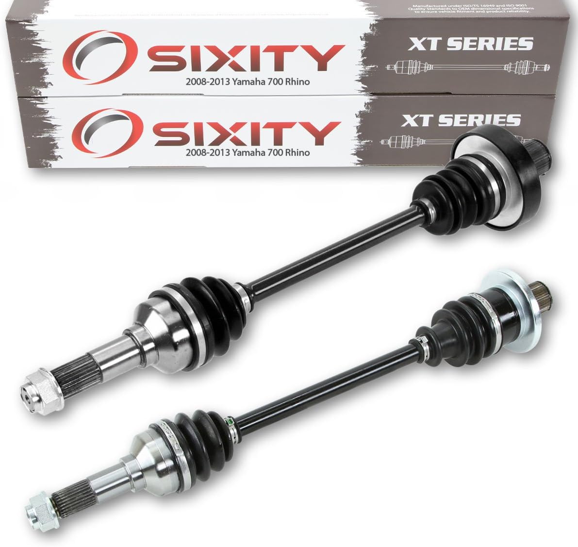 Rear Left Right Axles XT Pair for Yamaha 700 Rhino 4X4 X5885