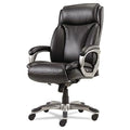 Black Leather Executive Highback Chair P6892