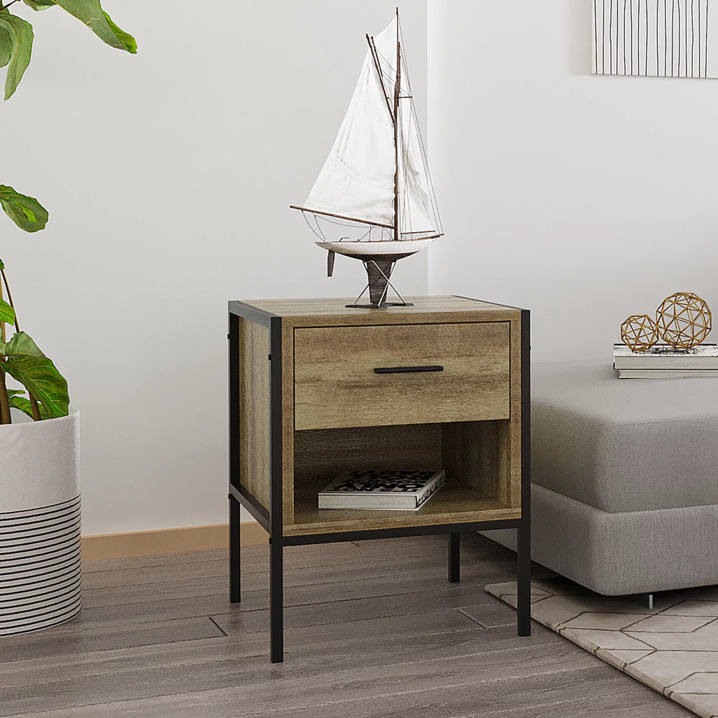 Industrial End Table A1911
