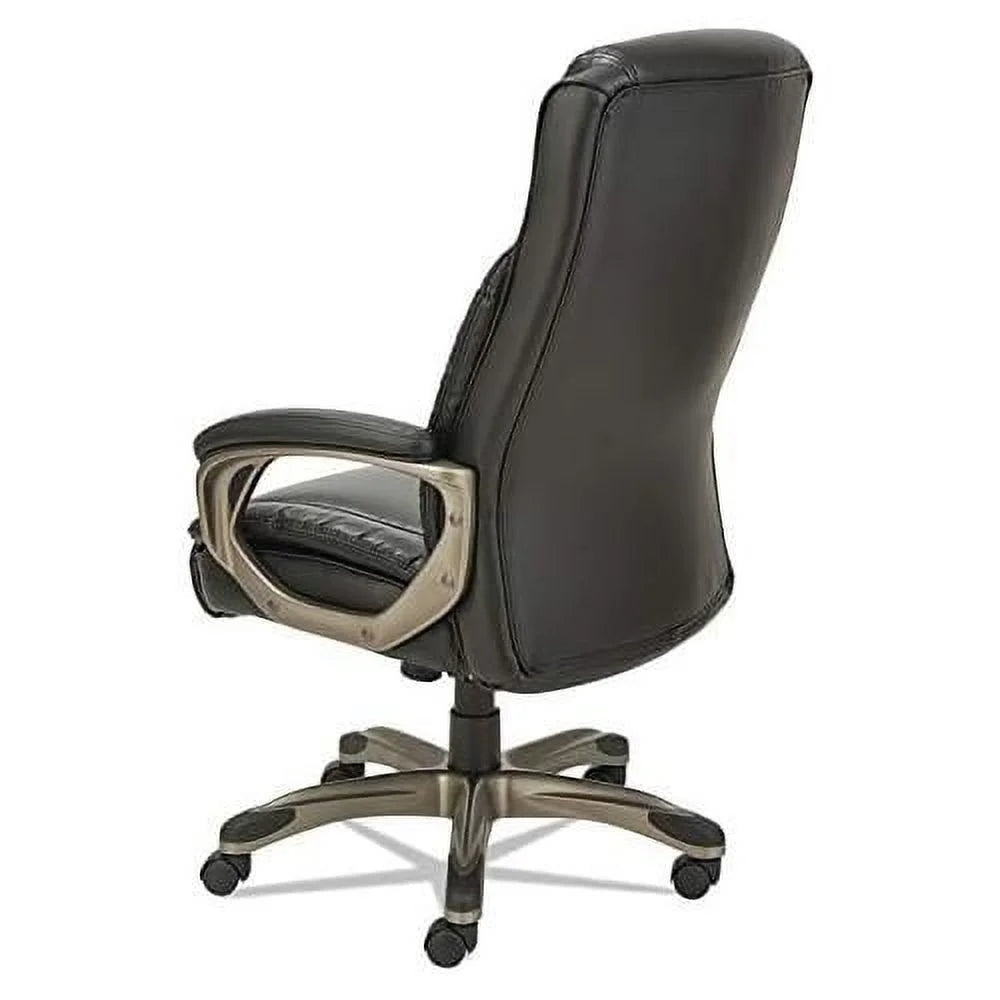 Black Leather Executive Highback Chair P6892