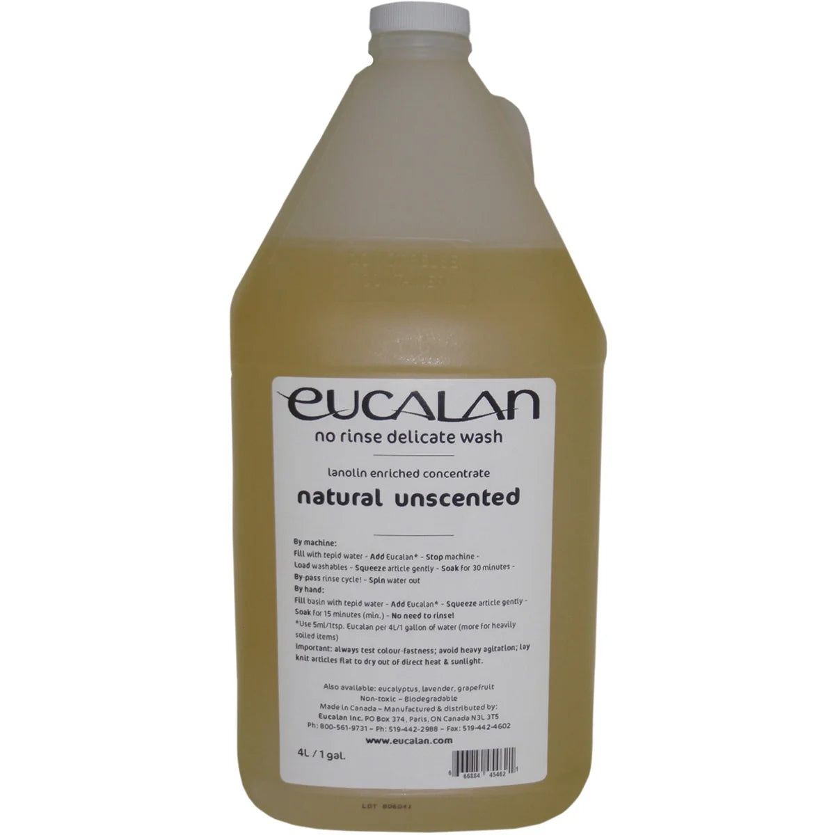 Unscented Fine Fabric and Wool Wash Gallon Jug M2911