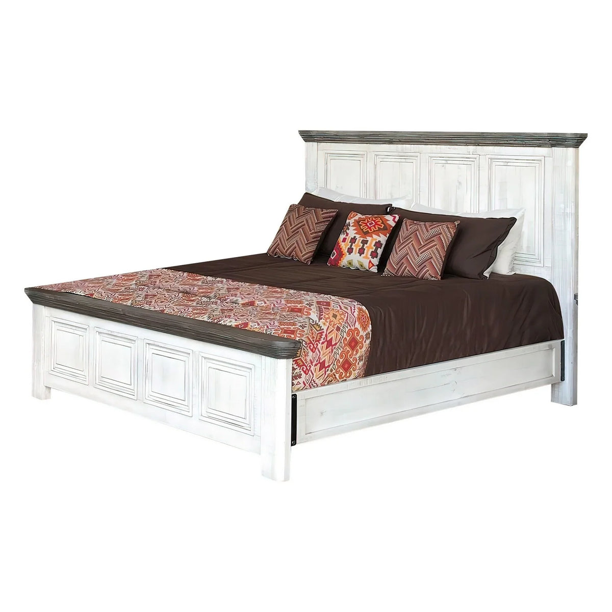 King Size Bed with Headboard and Footboard O588704